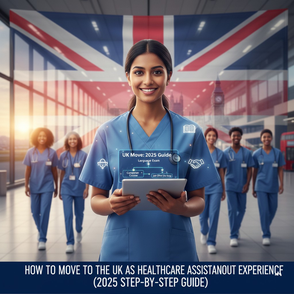 How To Move to the UK as a Healthcare Assistant Without Experience (2025 Step-by-Step Guide)