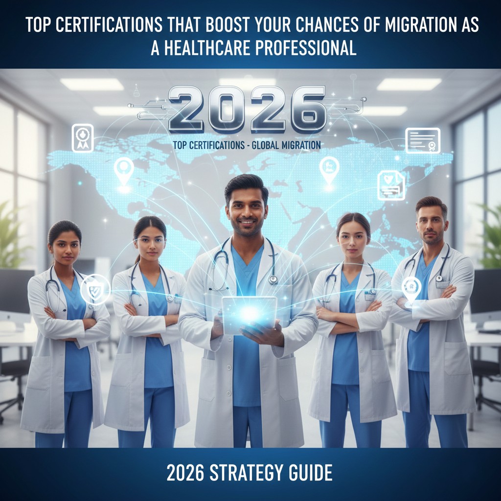 Top Certifications That Boost Your Chances of Migration As a Healthcare Professional in 2026