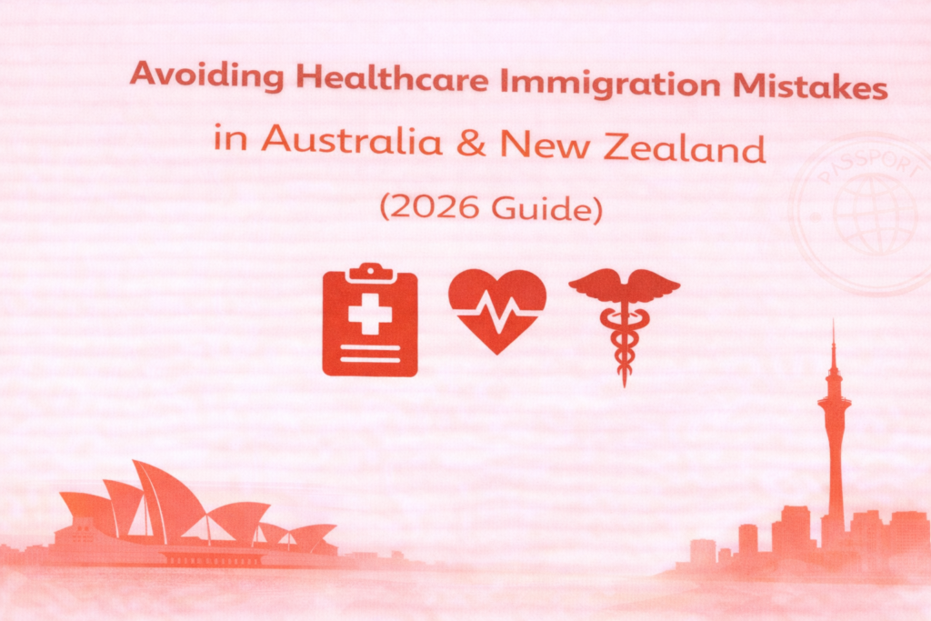 Avoiding Healthcare Immigration Mistakes in Australia & New Zealand (2026 Guide)
