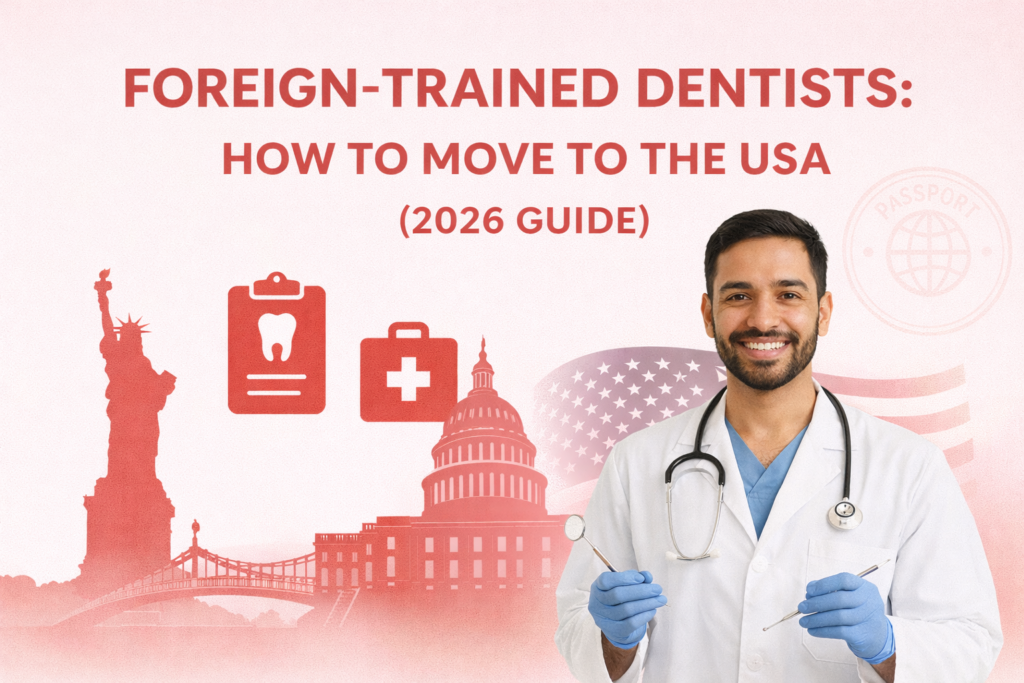 Foreign-Trained Dentists: How to Move to the USA (2026 Guide)