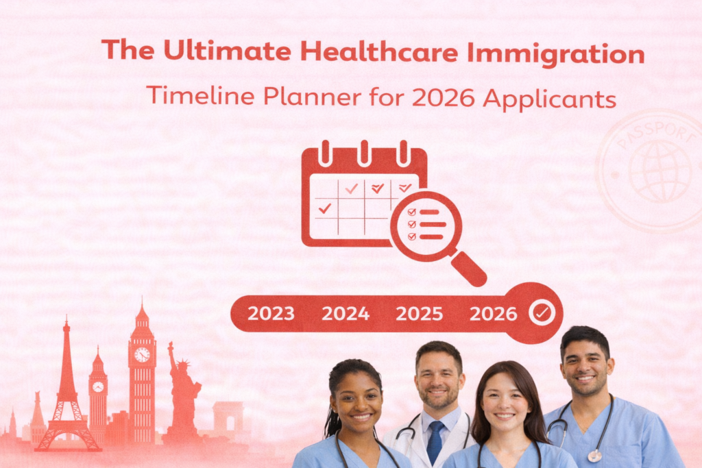 The Ultimate Healthcare Immigration Timeline Planner for 2026 Applicants